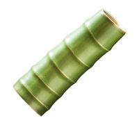 TOYANDONA Imitation Bamboo Ceramic Vase Rustic Flower Arrangement Home Decor Lightweight Farmhouse Style Accent for Living Hotel Restaurant