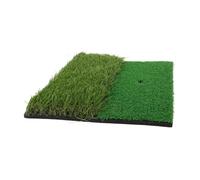 TOYANDONA Indoor Golf Training Mat Professional Turf Practice Hitting Mat Material Dual-color Mini Swing and Chip Practice for Home Use