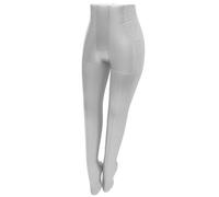 TOYANDONA Inflatable Female Mannequin Leg Model with Modern Simple Design Foldable Pvc Material for Stockings and Socks Display for Clothes Store and Personal Home Use