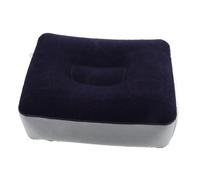 TOYANDONA Inflatable Foot Rest for Airplane Travel Ergonomic Portable Foot Cushion for Car Train Home Office Antislip Leakproof Design for Comfortable Support and Stability