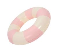 TOYANDONA Inflatable Pool Tube Rings for Ages Pink and White Safe and Stable Floating Swim Rings Summer Pool for Beach Parties and Water Fun