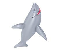 TOYANDONA Inflatable Shark PVC Material Large Pool Decoration Bath for Indoor Easy to Clean Lightweight Portable Animal Balloon