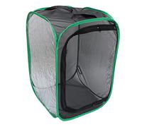 TOYANDONA Insect Cage Black Net and Green Edges Foldable Plant Incubator for Butterflies Practical Net Box for Gardening Observation