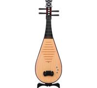 TOYANDONA Instrument Model Simulation Chinese Lute 19.29 Inch Plastic Chic Style Lightweight Vintage Prop for Studio Photography and Traditional Costume Scenes
