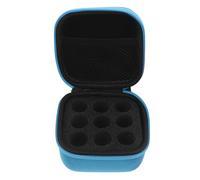 TOYANDONA Insulin Travel Case 9-Slot 10Ml Vial Organizer Bag with Hard Shell and Removable Insert, Portable Diabetic Insulin Storage Cooler for Medication Protection on The Go