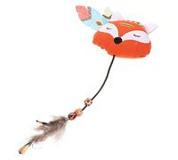 TOYANDONA Interactive Cat Chew Plush Cartoon Design for Kittens Soft Durable Material Engaging Teething present for Pet Owners Keeps Cats Entertained and Happy