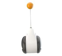 TOYANDONA Interactive Cat with Catnip Ball Balance Swing Car for Cats for Self Play No Battery Required Engaging Pet Entertainment