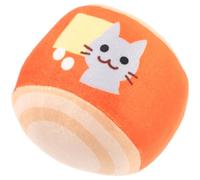 TOYANDONA Interactive Catnip Plush with Built Bell Engaging Soft Stuffed for Indoor Cats to Tease Chase and Enjoy for Keeping Kittens Active and Happy