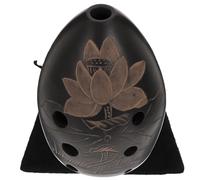 TOYANDONA Introductory Boys and Girls Ocarina 8 Hole Portable Music Instrument Pear-shaped Pottery Sound Random Color