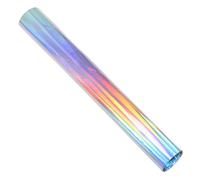 TOYANDONA Iridescent Holographic Window Film Self-adhesive Rainbow Privacy Shade Glass Block Sticker for Home Office Photography Filter Decorative Multicolor Wrap