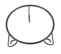 TOYANDONA Iron Ball Stand Black Gazing Globe Holder Stable Metal Sphere Display Rack for Garden and Indoor Decoration Crystal Ball Display