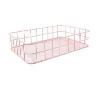 TOYANDONA Iron Metal Hamster Platform for Small Pets Spacious Cage Nest and Resting Stand Comfortable Sleeping Area for Guinea Pigs Rats Mice Chinchillas Sugar Gliders in Pink