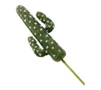 TOYANDONA Irregular Green Fake Cactus Plant Large for Aquarium Garden DIY Micro Landscape Decoration Realistic Simulation Cacti for Terrariums Fairy Gardens and Home Display
