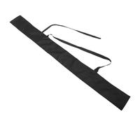 TOYANDONA Japanese Style Sword Storage Bag with Strap Thickened Polyester Protective Pouch for Long Swords Martial Arts Sticks and Cosplay Carrying Case Black