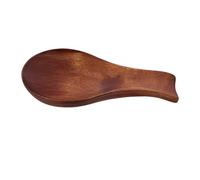 TOYANDONA Japanese Style Wooden Spoon Rest Rustic Solid Wood Holder for Kitchen Utensils Reusable Scoop Organizer for Ladles and Chopsticks Farmhouse Accessory for Cooking Counter and Dining