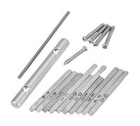 TOYANDONA Key Piano Shrapnel for Kalimba Replacement Keys Fingertips for Playing DIY Kalimba Accessories Kit for Thumb Piano Parts