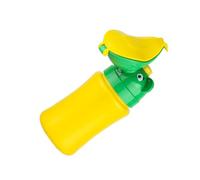 TOYANDONA Kids Portable Urinal Bottle for Car Travel and Restroom Queue, Ergonomic Design with Splash Prevention, Yellow Abs Material, Emergency Potty for Toddlers and Kids