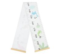 TOYANDONA Kids Wall Hanging Height Chart, Cloth and Wood Growth Measuring Ruler, No Fading, Removable, Door or Bedroom Room Decoration for Children