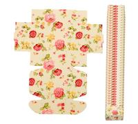 TOYANDONA Kraft Paper Candy Box Homemade Soap Packaging Case 60Pcs Sturdy Space-Saving Box for Holidays Kitchens Cupcakes and Cookies