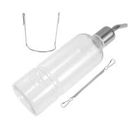 TOYANDONA Large Automatic Hanging Water Bottle Feeder for Small Pets Portable Pet Supplies Water Dispenser with Ball Valve Design Safe Environmental Suitable for Rabbits Cats Birds Cage Use