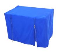 TOYANDONA Large Bird Cage Cover Blue Oxford Cloth Foldable Cold Protection Birdcage Cover Safe Cage Space Reusable for Cold Weather