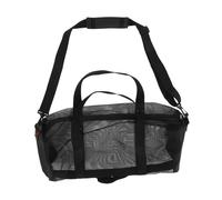 TOYANDONA Large Capacity Mesh Beach Bag for Swimming and Diving Quick Dry Cylindrical Storage Tote Portable Lightweight Outdoor Swim Gear Carrier for Men and Women