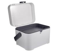 TOYANDONA Large Capacity Multilayer First Aid Box with Lockable Design, Practical Pp Storage Container for Medicines and Household Necessities, Easy-Carrying Sundries Organizer for Travel