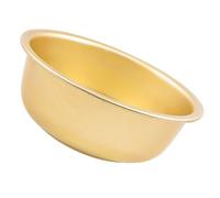 TOYANDONA Large Capacity Thickened Aluminum Rice Basin Traditional Korean Style Metal Washing Bowl for Home Bar Restaurant Use Smooth Edges for Comfortable Handling Multi-Functional Fruit