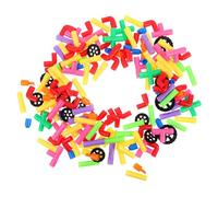 TOYANDONA Large Educational Interlocking Tube Construction for Colorful Design for Indoor Enhancing Hand Eye Coordination and Creative Thinking