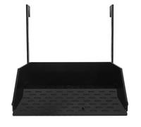 TOYANDONA Large Turtle Basking Platform with Adjustable Hanging Ramp, Anti-slip Floating Terrace for Aquatic Reptiles, Extra Large Black Turtle Tank Basking Platform for Aquarium Use