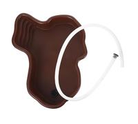 TOYANDONA Large Turtle Bath Tub with Ramp and Drainage - Oversized Reptile Soaking Pool and Basking Platform for Aquarium Habitat, Turtle Feeding Dish and Water Basin for Tortoises and