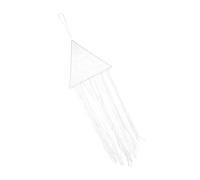 TOYANDONA Large White Boho Dream Catcher with Evil Eye Design Lightweight Macrame Woven Wall Hanging for Bedroom Nursery Living Decor Easy to Hang Gift for Home and Office
