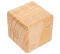 TOYANDONA Large Wooden Dice Game Prop Outdoor Party Game Dice for Backyard Fun for Festivals Gatherings and Family Activities and Unique Entertainment