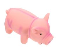 TOYANDONA Latex Squeaky Dog Pig Shape Sturdy Chew for Dogs, Redirect Chewing Behaviour and Increase Exercise, for Puppies and Pets to Develop Healthy Habits