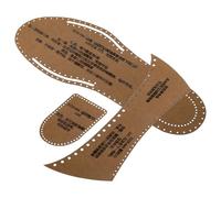 TOYANDONA Leather Slippers Template Kraft Paper Complete Component Set Guidelines for Cutting and Assembling Fit for 40 Size Sandal DIY Modern Stylish Pattern for Indoor Slippers Production