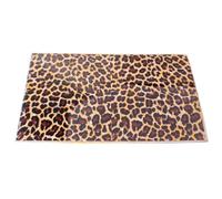 TOYANDONA Leopard Print Self-adhesive Blank Pickguard Sheet for Acoustic Guitar Easy to Install Scratch-resistant Guitar Decoration