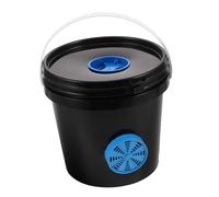 TOYANDONA Light Blocking Bee Bucket Heavy Duty Plastic Beekeeper Supply for Outdoor Honey Collection with Rapid Bee and Portable Durable Design