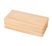 TOYANDONA Light Yellow Solid Yoga Block Durable Non Slip Yoga Accessories for Home and Exercise Comfortable Pressure Support for Friends Dance and Daily Use