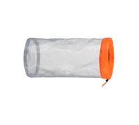 TOYANDONA Lightweight Nylon Mesh Drawstring Bag for Outdoor and Family Use, Convenient Storage Pouch for Sorting and Carrying Items, Orange Net Bag
