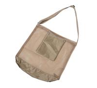 TOYANDONA Lightweight Outdoor Mesh Foraging Bag with Adjustable Straps for Mushroom and Fruit Picking, Large Capacity Storage Oxford Cloth Pouch for Long Foraging Trips