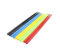 TOYANDONA Lightweight Professional Nylon Drumsticks for Jazz and Acoustic Drums Black Drum Sticks Sturdy Nylon Tips Compatible