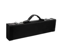 TOYANDONA Lightweight Pu Leather Flute Carrying Case Sponge Protection for Music Lovers