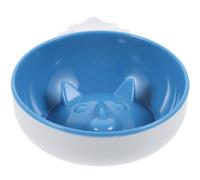 TOYANDONA Lightweight Shallow Bowl Design Hanging Cats for Plastic Pet Food Bowl Attaches Directly to Cage and Dogs Crate Feeding and Puppy Supplies