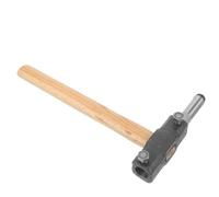 TOYANDONA Log Inoculation Tool Dual-Head Wood and Iron Mushroom Planting Puncher for Beginners Hammer for Shiitake and Other Mushroom Growing Use Log Hammer Puncher for Home Cultivation