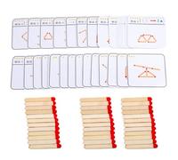 TOYANDONA Logical Wooden Puzzle for - Cognitive Educational Desktop for Early Learning and Brain Training - Intelligent Jigsaw Game for Attention and Reasoning Development