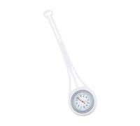 TOYANDONA Lovely Silicone Hanging Nurse Watch Lightweight Portable Decorative Watch for Doctors Paramedics Medical Staff White Design