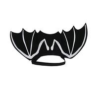 TOYANDONA Luminous Cat Bat Wings Halloween Costume Lightweight Felt Pet Bat Wings for Cats and Dogs Comfortable Skin Friendly Design Easy to Wear and Secure Fit for Festive Dress Up