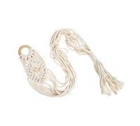 TOYANDONA Macrame Ukulele Hanger Woven Cotton Wall Mount for Music Instrument Storage for Bedroom