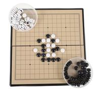 TOYANDONA Magnetic Go Game Set Portable Standard Board for Beginners with Storage Box Enhances Logical Thinking Skills