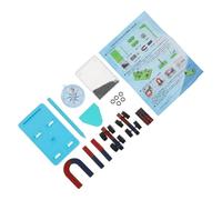 TOYANDONA Magnetism Experiment Kit Educational Physics Science for Home Teaching and Stem Exploration with Interactive Magnetic Forces for Classroom Learning and Basic Circuit Random Color